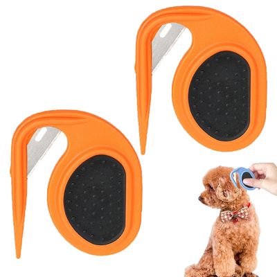 Buy Clipper Blade Dog Knotting Comb Orange Pet Knotting Comb For Cats online manufacture