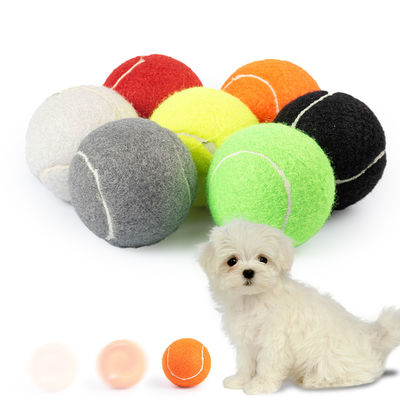 Buy Black Grey Indestructible Tennis Ball Dog 2.5