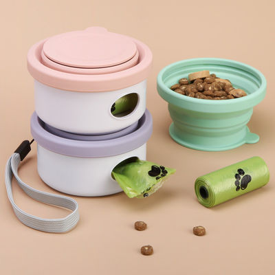 Buy 150ml Silicone Collapsible Dog Bowl OEM ODM Fold Up Dog Bowl Pet Feeder online manufacture