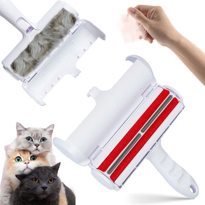 Buy Customized Pet Hair Remover Brush White Reusable Dog Hair Roller online manufacture