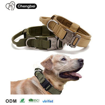 Buy Rope Large Dog Collar Leash Set Personalized Tactical Leash And Collar online manufacture