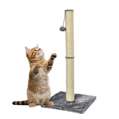 Buy Sustainable Cat Scratcher Ball Sisal Cat Climbing Tree Cat Scratch Post with Room Space Selection Support Eco-friendly online manufacture