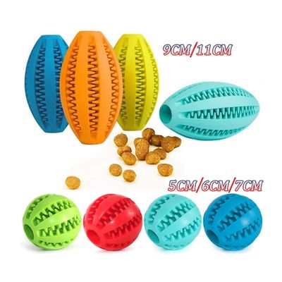 Buy Orange Pet Treat Dispensing Ball Solid Rubber Pet Ball Natural Rubber Dog Chew Toy online manufacture