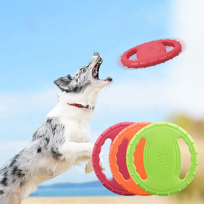 Buy Dog Flying Play Toy Function Outdoor EVA Dog Flying Disc Durable Training Toy online manufacture