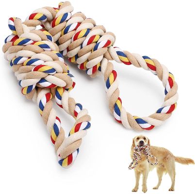 Buy Dogs High Durable Rope Toy Large  Interactive Bite Pet Knot Toy Colors  Shows Long-lasting online manufacture