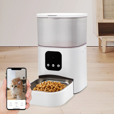 Buy 220V-240V Wifi Dog Food Dispenser 3L Smart Cat Food Dispenser online manufacture