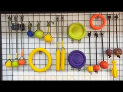 Pet Toy Ball  Multi-color Customizable Eva Rope for Dogs Chew Training Solid Elastic