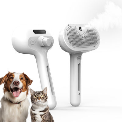 Steamy Cat Spray Brush Pet Hair Remover Electric Dog Grooming Comb