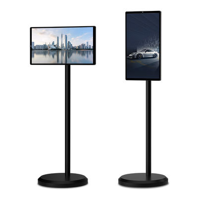 60Hz 21.5 Inch Smart TV 1920x1080 Portable Stand TV Android 12