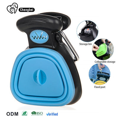 Blue Handheld Dog Poop Scoop Portable Pooper Scooper For Walking