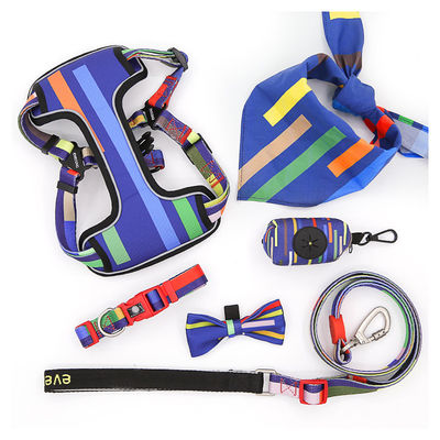 Reflective Dog Harness Matching Leash S-XL Cat Harness And Leash Set