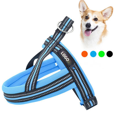 XXS-XXL Reflective Leash And Collar Nylon Four Legged Hi Vis Dog Leads