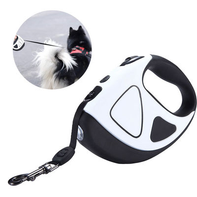 Small Medium Lighted Dog Leash Retractable 10ft 16ft Extendable Dog Lead With Torch