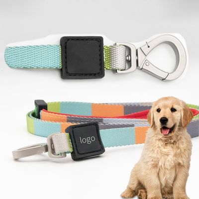 OEM Sublimation Dog Leash 150cm Length With Neoprene Padded Handle