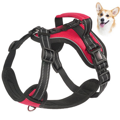 Explosion Proof Nylon Dog Harness Reflective Dog Vest Harness Medium Large