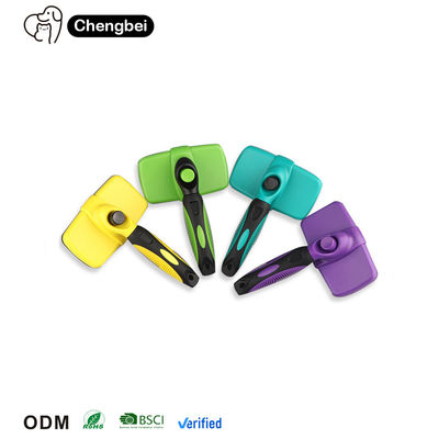 Pet Grooming Tool Cleaning Reusable Shedding Soft Slicker Dog Cat Hair Brush Suitable