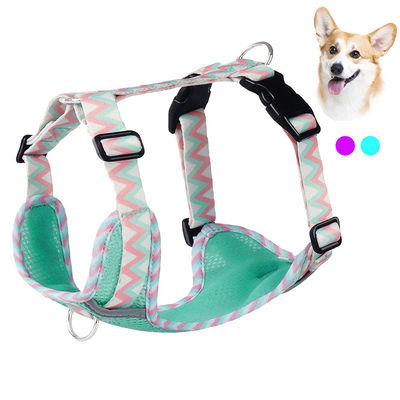 2023 Chengbei's Pet Supplies Dog Leash Vest with Reflective Strip and Solid Pattern