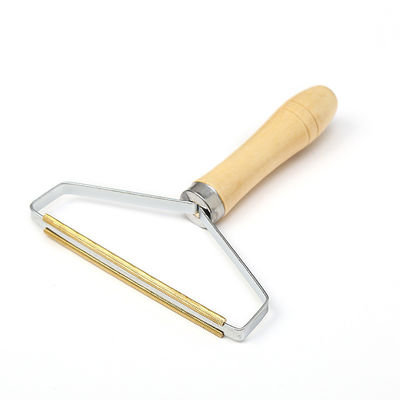 Pet Hair Remover Brush Wooden Handle  Grooming Products Stainless Steel Cleaning Dog Cat