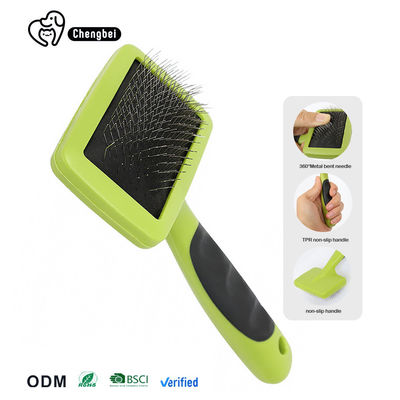 Pet Pin Brush Cat Dog Hair Grooming Slicker Custom Logo Three Sizes  Sustainable