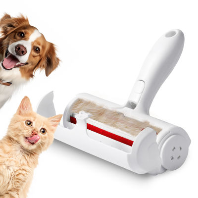 White Plastic Self Cleaning Lint Roller Reusable Lint Roller For Pet Hair