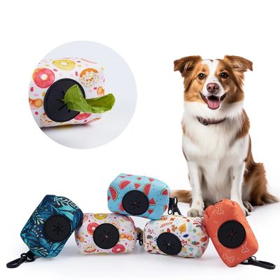 Dog Poop Bag Dispenser Water-Repellent Neoprene Portable Pet Waste Bag Carrier