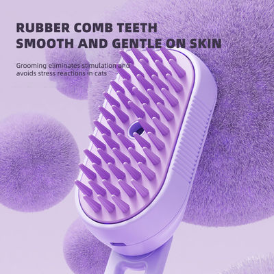 Custom Color Pet Hair Remover Grooming Brush with Personalized Logo Design and Compact Size