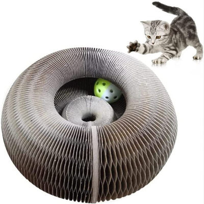 Foldable Magic Organ Cat Scratching Board Interactive Magic Organ Cat Scratcher