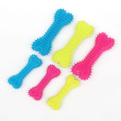 Dogs Pet Toys for  Bone Toy Juguetes Para Mascotas Teeth Cleaning Rubber Toothbrush Stick