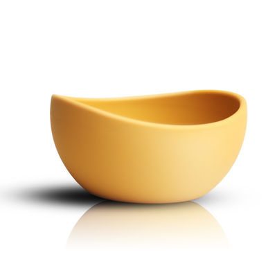 Silicone Bowl in Orange Pink Blue TV Shopping Pet Food Grade Navy  Green or Yellow
