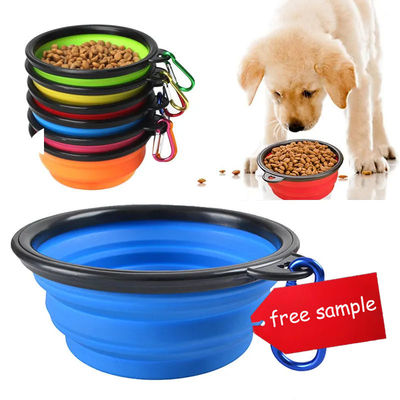 Collapsible Travel Dog Bowl Top Seller Foldable Silicone for Pet Owners on the Move