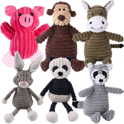 Dogs Corduroy Soundmaking Squeak Pet Toy for  Tooth Grinding  Training Supplies Plush