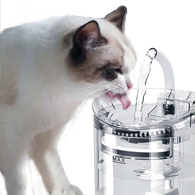 Pet Water Dispenser Automatic Dog Drinking Plastic Fountain Cat Water Fountain Faucet