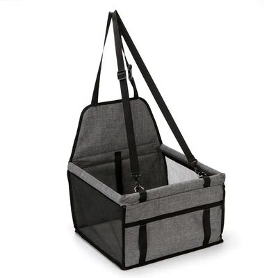 Convenient Pet Car Booster Seat Travel Bag Washable Fabric Folding Design Size 40*30*25cm