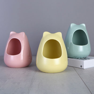 Hamster Bed House Sustainable Ceramic Totoro for Cooling in Summer Carton Design