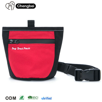 Dog Treat Bag Pet Walking Training Hip Fanny Pack With Dispenser and Cloth Dogs