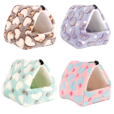 Chinchillas Hamster Bedding Soft Flannel Small Pet House Print Pattern Rabbit Rat Hamster